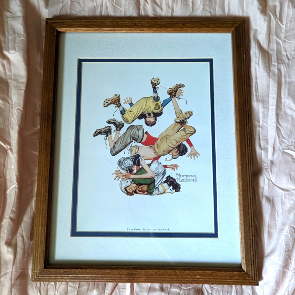 First Down with Frame